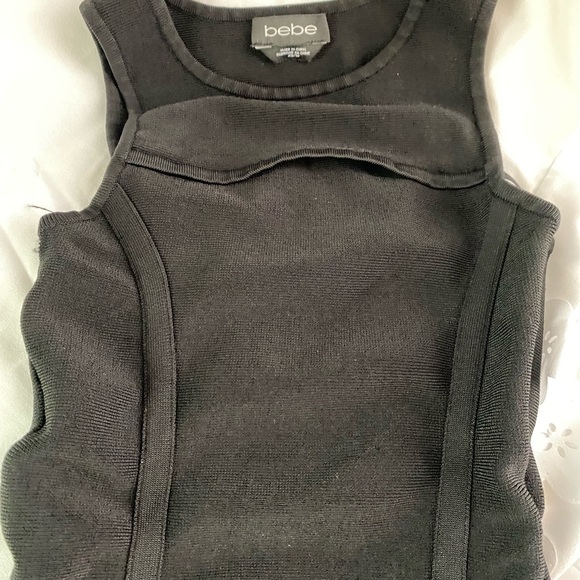 Bebe Peplum top - Picture 6 of 6